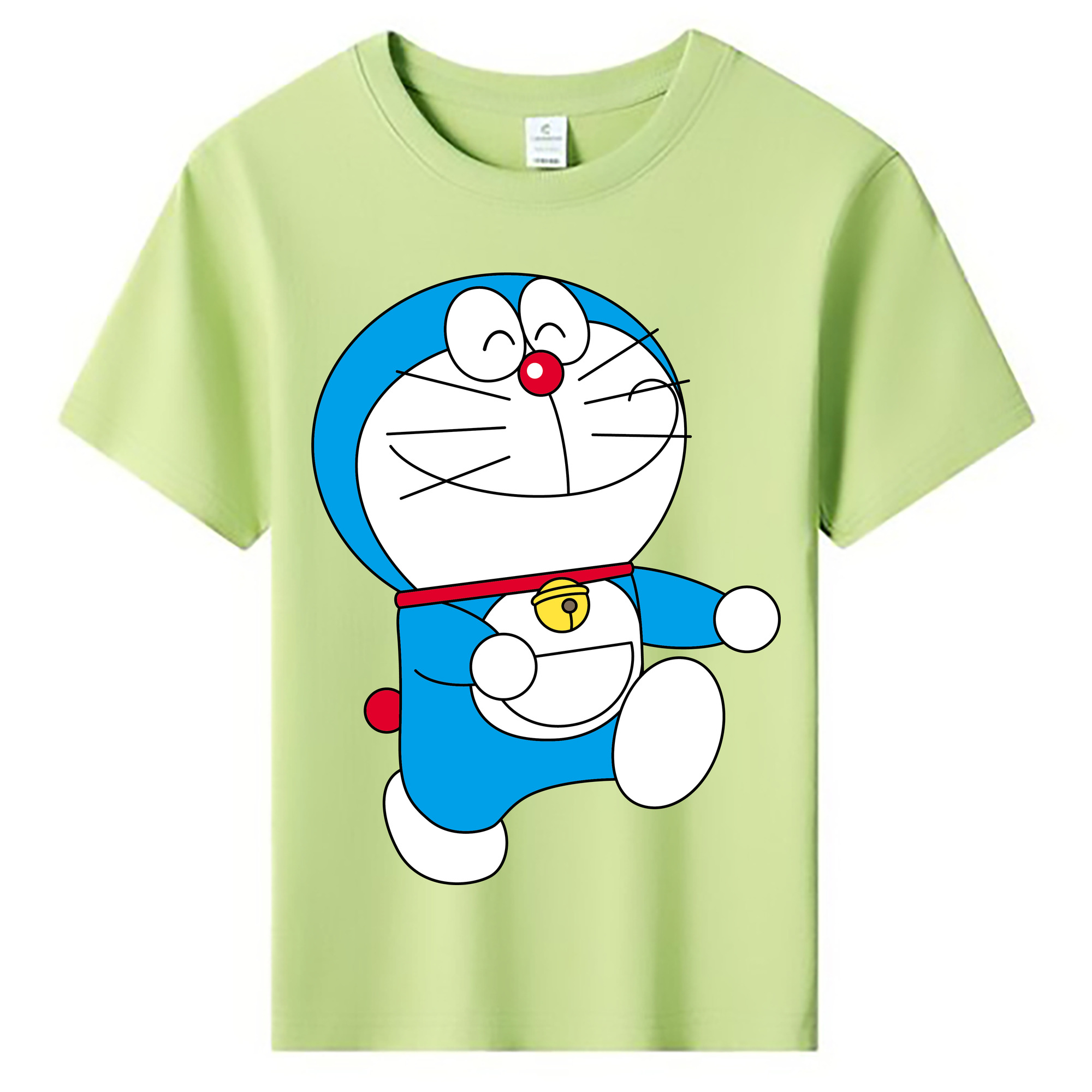 （画像用） ドラえもん Doraemon 綿100％キッズTシャツ（フロントプリント）